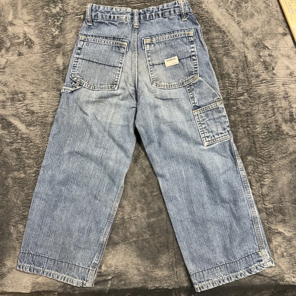 OshKosh Carpenter Jeans‎ Boys 8S Blue Denim Slim Fit
